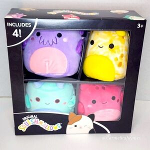 🖤 SELECT SERIES CRYPTIDS Box Set of 4 5” Original Squishmallows By Kellytoy NWT